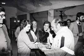 Aurora León durante la jornada electoral del 27 de noviembre de 1980 – 28