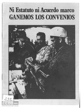 “Ni Estatuto ni Acuerdo marco: ganemos los convenios”