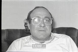 Primeros planos de dirigentes de CCOO y del PCA