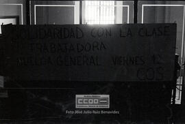 Huelga general de la Confederación de Organizaciones Sindicales  (COS)   – 27