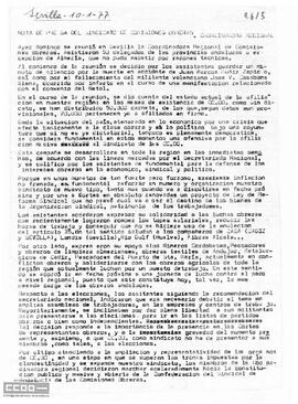 Nota de prensa de la Coordinadora Regional sobre los acuerdos tomados en su reunión.