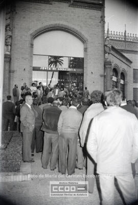 Huelga en las minas de Aználcollar