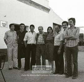 Visita de Marcelino Camacho a La Luisiana y a Puebla de Cazalla