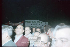 Manifestación en defensa de Nicaragua celebrada en noviembre de 1984 – 42