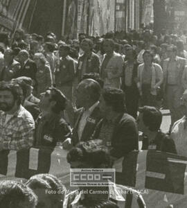 Manifestación 1o de Mayo de 1979 en Sevilla