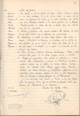 1960 (23 de septiembre) – Acta del Jurado