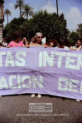 1a Jornadas Feministas Internacionales celebradas en Sevilla 27-28 de Junio 1981
