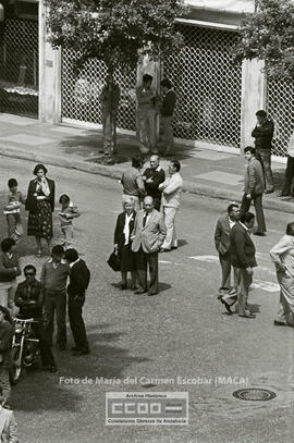 Manifestación 1o de Mayo de 1980 en Sevilla