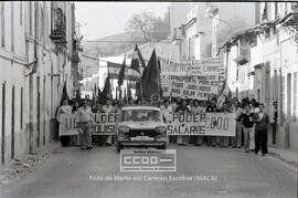 Manifestación del 1º de Mayo de 1979 en camas