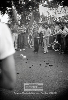Manifestación en defensa de Nicaragua – 37