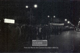 Manifestación en defensa del empleo y por el cumplimiento del ANE (Acuerdo Nacional de Empleo) – 36