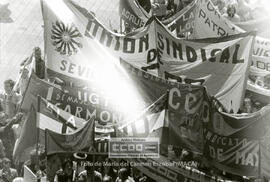 Manifestación 1o de Mayo de 1979 en Sevilla