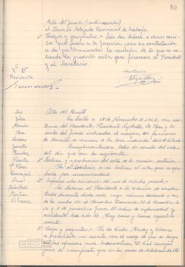1963 (28 de noviembre) – Acta del Comité de Seguridad e Higiene