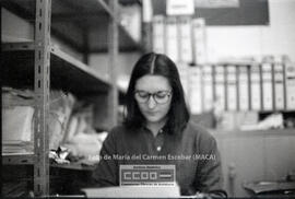 Primeros planos de dirigentes de CCOO y del PCA