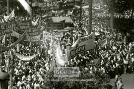 Manifestación 1o de Mayo de 1979 en Sevilla