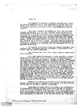 Escrito de la Comisión de Enlaces y obreros metalúrgicos de Sevilla al Gobernador Civil de Sevilla reivindicando subidas salariales.