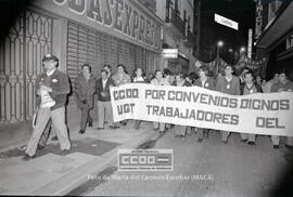 Manifestación de CC.OO. de Comercio Sevilla, en defensa de su convenio