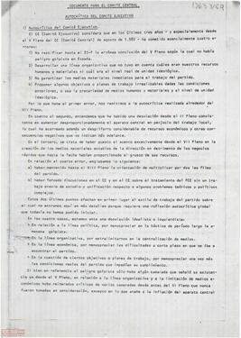 Análisis del Comité Ejecutivo de la [OCE (BR)]  sobre los errores cometidos por el partido en los tres últimos año
