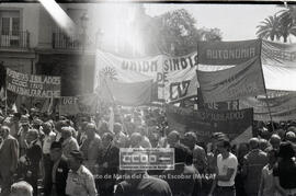 Manifestación 1o de Mayo de 1979 en Sevilla