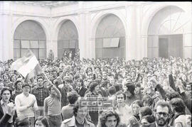 Acciones de los alumnos de la Universidad de Sevilla durante la huelga general de la COS – 23