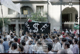 Manifestación de apoyo al pueblo chileno