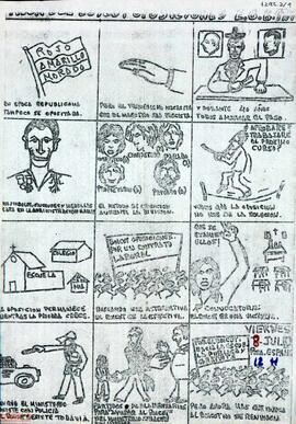 Historieta sobre la escuela