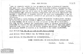 Comunicado de las amas de casa en el que apoyan la jornada de huelga