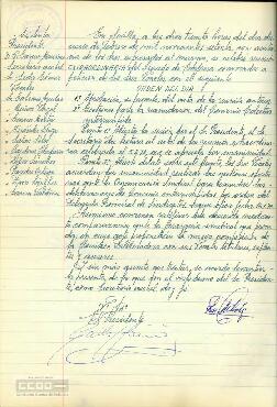 1970 (16 de febrero),  Acta del Pleno del Jurado de Empresa