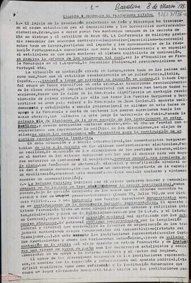 “Esquema borrador de plataforma estatal”
