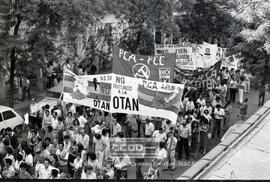Manifestación en Sevilla del PCA contra la entrada de España en la OTAN