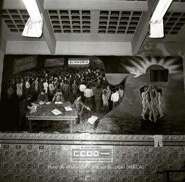 Mural en la sede de la Escuela Sindical de CCOO de Andalucía – 01