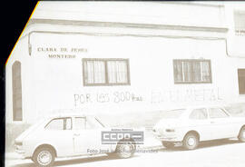 Pintadas "Por las 800 pesetas en el metal" – 01