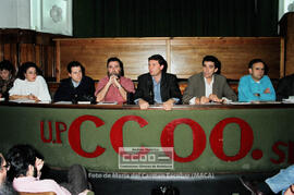 Rueda de prensa y asamblea de CC.OO. Sevilla con Antonio Gutierrez – 28