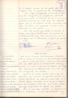 1974 (28 de agosto) – Acta del Jurado