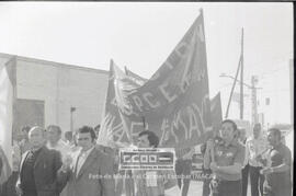 Manifestación del 1º de Mayo de 1979 en camas