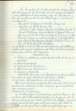 1971 (17 de noviembre),  Acta del Pleno del Jurado de Empresa