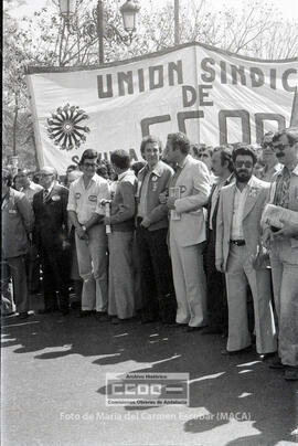 Manifestación 1o de Mayo de 1979 en Sevilla