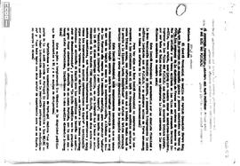 Copia de la carta del Comité Provincial de Sevilla del PCOE a Ponomariov, miembro suplente del Buró Político y Secretario del C.C. del PCUS, en la que muestra su extrañeza por el apoyo del Buró de Propaganda  a la Junta Democrática y a Santiago Carrillo.