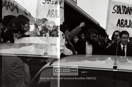 Rueda de prensa en Sevilla de las madres de la Plaza de Mayo