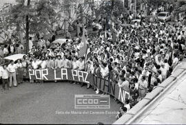 Manifestación en Sevilla del PCA contra la entrada de España en la OTAN