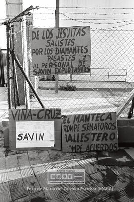 Huelga General de los trabajadores de la empresa SAVIN – 14