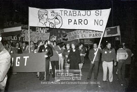 Manifestación en defensa del empleo y por el cumplimiento del ANE