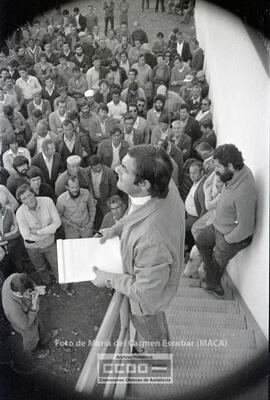 Huelga en las minas de Aználcollar