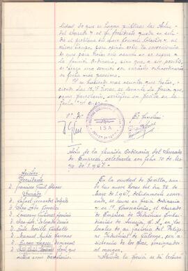 1967 (10 de mayo) – Acta del Jurado