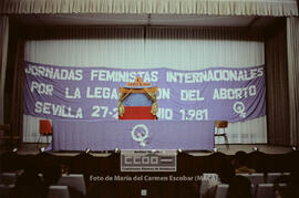 1a Jornadas Feministas Internacionales celebradas en Sevilla 27-28 de Junio 1981