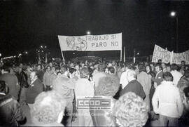 Manifestación en defensa del empleo y por el cumplimiento del ANE (Acuerdo Nacional de Empleo) – 52