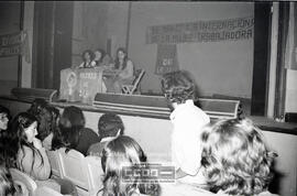 Acto de la Organización por la Liberación de la Mujer por el 8 de marzo en el Teatro San Fernando de Sevilla