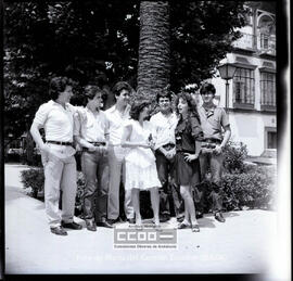 Posado de grupo musical