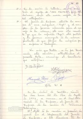 1972 (10 de agosto) – Acta del Jurado (núm. 8)