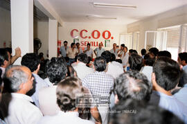 Asamblea de delegados en la sede de Trajano de CCOO de Sevilla  – 04